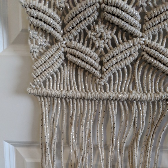 NWOT DKNY Home Macrame wall art - Picture 2 of 6